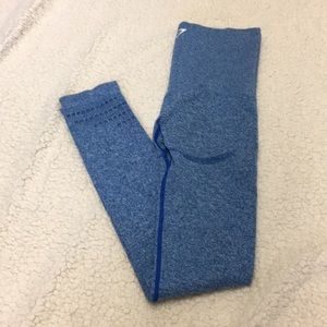 Gymshark blueberry leggings high waisted seamless